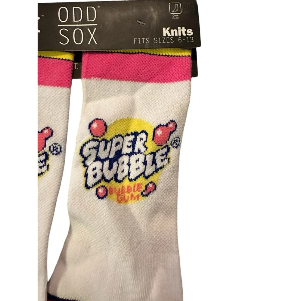 Odd Sox,‎ Super Bubble Fun Themed Dress Socks Novelty Gift Brand New W/ Tags NWT